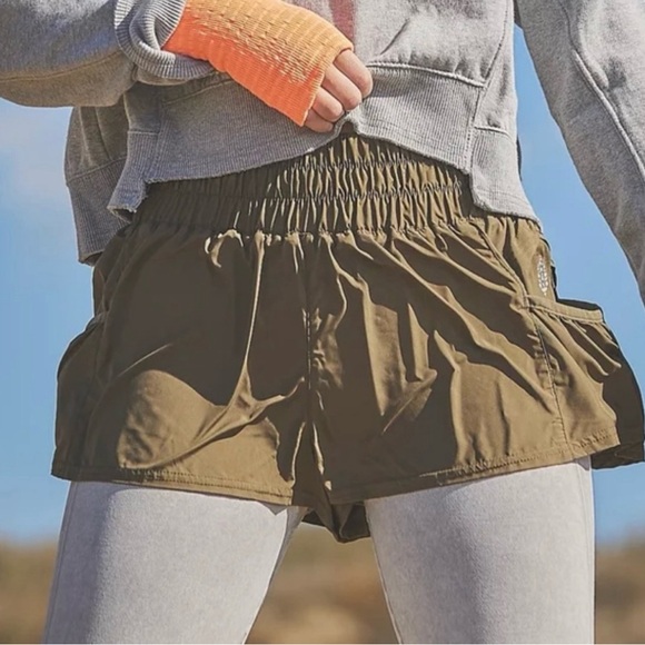 NWOT Free People By Movement Get Your Flirt On Shorts - Picture 6 of 8